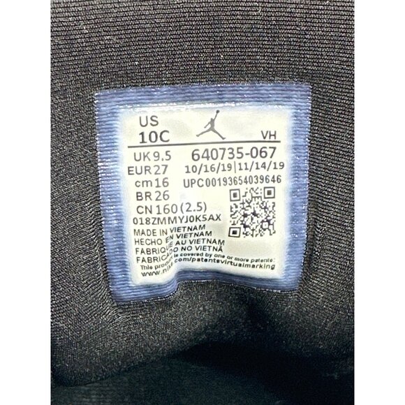 Nike Air Jordan 1 Mid SE GS Sneakers Youth Size 10C Green Black White - Picture 2 of 9